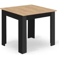 Leobert Ruokapöytä Artisan, ruskea/musta