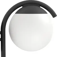 Eglo Prata Vecchia seinävalaisin IP44 E27 26cm musta/valkoinen