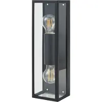 Eglo 99124 - Kylpyhuoneen seinävalaisin AMEZOLA 2xE27/60W/230V IP44