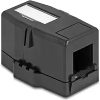 DeLOCK 85840, Paikalleen napsautettava kehys, Muovi, Musta, 345 mm, 545 mm, 324 mm
