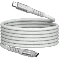 Verbatim Sync & Charge Magnetic USB-C -kaapeli, 60 W, 1,2 m, harmaa