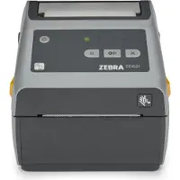 Zebra ZD621, Suoralämpö, 300 x 300 DPI, 152 mm/s, Langallinen & langaton, Harmaa (ZD6A043-D0EF00EZ)