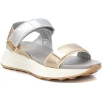 Xti for woman. 14387405-ORO Sandals 143874 gold (37), 3 to 5 cm, Velcro, Casual