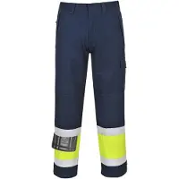 Portwest MV26 hi-vis modaflame housut