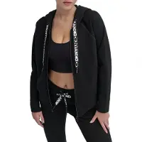DKNY Two Tone Logo Drawcord Kokovetoketjullinen Collegepaita