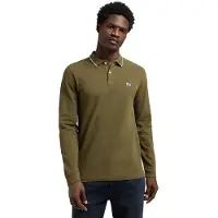 Lee Jeans Ls Pique Polo - Khaki green - XL