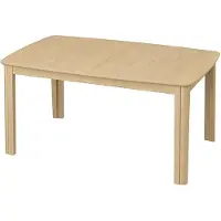 Skovby , SM107 Ruokapoyta 101x160-316-368 cm lakattu tammi