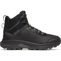 Merrell Men's Speed Strike 2 Leather Thermo Mid Waterproof Black Retkeilykengät 44.5