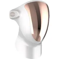 Palsar 7 Professional LED Mask White Gold kaunistava LED-naamio kasvoille ja kaulalle lahjalaatikko 1 kpl