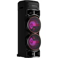 LG XBOOM RNC9 juhlakaiutin / Bluetooth-kaiutin / karaokekaiutin LED-valoilla