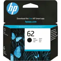 HP – 62 Black Original Ink Cartridge (C2P04AE#LS3)