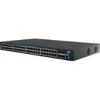 ALLNET Switch full managed Layer2+ 52 Port • 48x GbE • PoE Budget 850W • 48x PoE at • 4x SFP+ • 19 • JSON API • ALL-SG8652PMJ-10G-850W