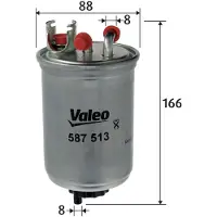 Valeo Polttoainesuodatin 587513