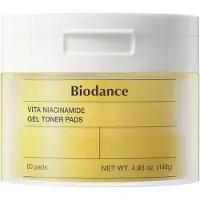 BIODANCE Radiant Vita Niacinamide Gel Toner Pads 60pcs