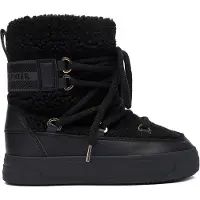 Tommy Hilfiger Faux Shearling Snowboot - Black - 38