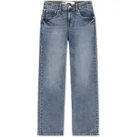 Levi's Lvb 555 Relaxed Straight Farkut Burbank Burbank-12 Y Sininen 12 vuotta Pojat
