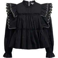 Object Objhope L/S Top Div - Black - 34