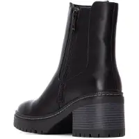 Xti for woman. 14445601-NEGRO Ankle boots 144456 black (37), 3 to 5 cm, Zip, Casual