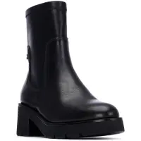Xti for woman. 14431301-NEGRO Ankle boots 144313 black (41), 3 to 5 cm, Zip, Casual