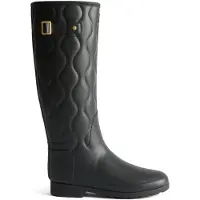 Hunter for woman. FRW0015252 Original Refined Tall Boots black (38), Flat, None, Casual