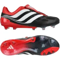Adidas Predator Precision Fg - Musta/valkoinen/punainen Limited Edition - Nurmi (Fg), koko 42