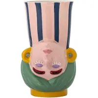 Bloomingville Miss Jody Vase - Multi/patterned - Ø 14 CM