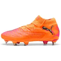 Puma Future 8 Ultimate SG Hot Pursuit - Lämpöpalo/Musta/Pinkki - Pehmeä nurmi (SG), koko 35½