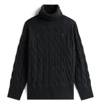 Tommy Hilfiger Ww0ww46791 Korkeakauluksinen Neulepaita
