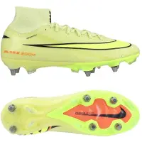 Nike Air Zoom Mercurial Superfly 10 Elite SG-PRO Max Voltage - Vihreä/Neon/Oranssi - Pehmeä nurmi (SG), koko 38½