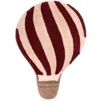 Filibabba Tufted Rug - Air Balloon - Deeply Red - Multi/patterned - ONE SIZE