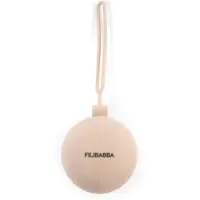 Filibabba Silicone Pacifier Storage - Offwhite - Beige - ONE SIZE