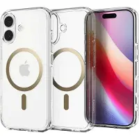 Spigen Ultra Hybrid Mag Magsafe iPhone 17 clear/gold