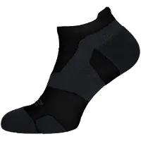 2XU Vectr Light Cushion No Show Sukat, Black Titanium, S