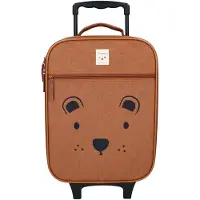 Kidzroom Trolley Matkalaukku Beary Excited, Ruskea