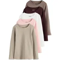 Next Paita beige / vaaleanruskea / vaalea pinkki / tummanpunainen / valkoinen