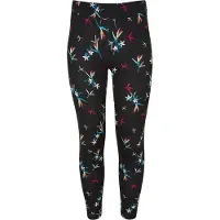 Urban Classics Leggingsit sininen / vaaleanpunainen / musta / valkoinen