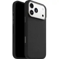 Otterbox Symmetry Cactus Leather suojakotelo, iPhone 17 Pro Max, Noir Ash