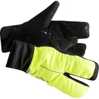 Craft Siperian Split sormen käsineet musta/fluo
