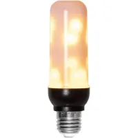 Star Micronics Trading E27 T40 Flame LED-lamppu