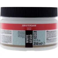 Amsterdam 1001 valkoinen gesso - 250ml