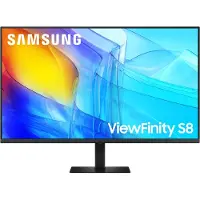 Samsung S80D, 94 cm (37"), 3840 x 2160 pikseliä, 4K Ultra HD, LCD, 5 ms, Musta
