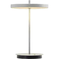 UMAGE Led pöytävalaisin Asteria Move, himmennettävä, Alumiini/harmaa/sinkki, Olohuone/ruokailutila, Metalli, Design