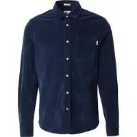 Pepe Jeans for man. PM3090844 Clayton navy shirt (XXL), Casual, Cotton, Long sleeve