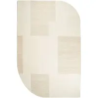 By-Boo , Villamatto Contour Off-White 290x190 cm