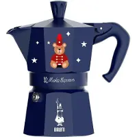 Bialetti – Moka Express 3TZ blau Joyful Memories (0005395)