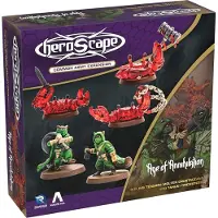 Renegade Game Studios Heroscape Kiehuva Jännitys Sulaneet Äyriäiset Tanuki-huijarit Armeijan Laajennus