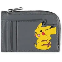Difuzed Pokemon Card Holder Gray Pikachu Wallet