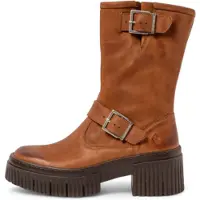 Art for woman. 113971123003_023 Leather Boots 1397 York brown (40), 3 to 5 cm, Zip, Casual
