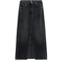 Tommy Hilfiger Layla Maxi Skirt Cbf Di6089 - Black - 27