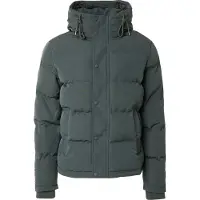 Superdry for man. M5011743A Jacket Everest Short Hooded Puffer green (XXL), Casual, Polyester